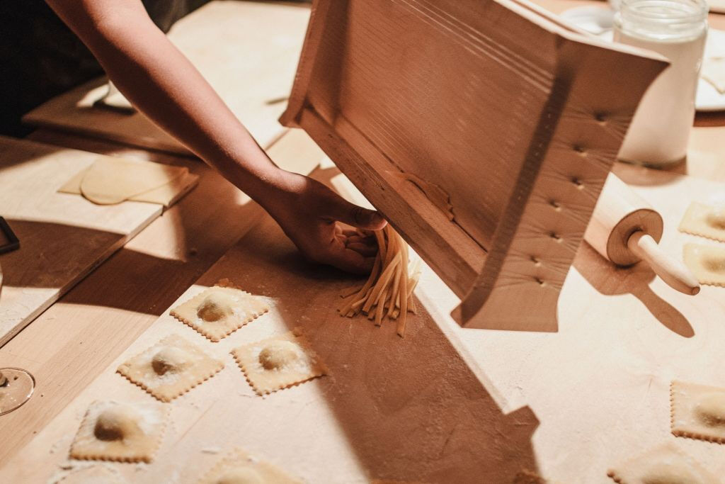 Rome : Cours de fabrication de pâtes avec un chef local