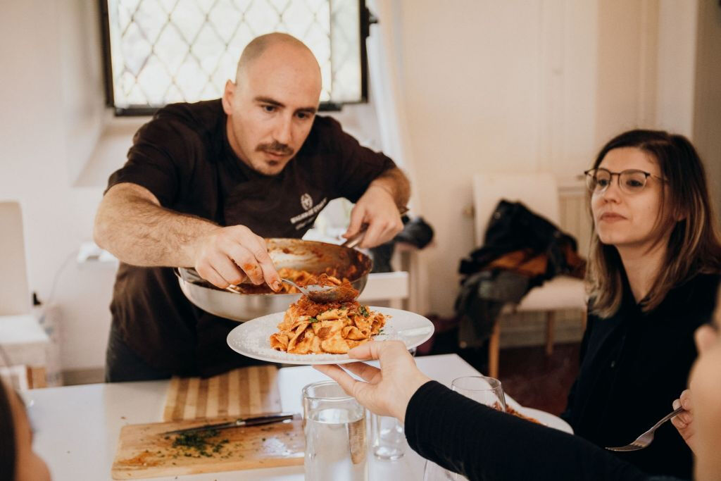 Roma: Aula de preparação de massas com um chef local