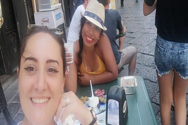 Comida de rua: Um antigo mercado em Nápoles, opções vegetarianas disponíveis