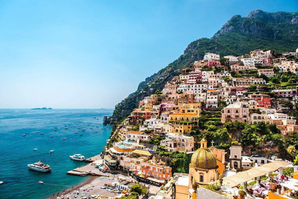 Amalfi e Positano: passeio de barco para pequenos grupos saindo de Nápoles