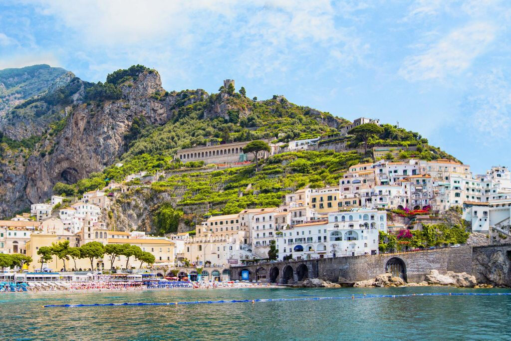 Amalfi and Positano: Boat Tour from Naples