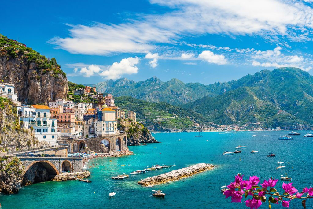 Amalfi e Positano: passeio de barco saindo de Nápoles