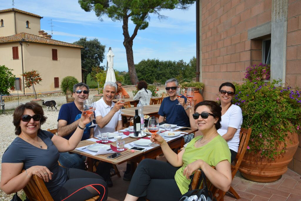 Chianti: visita guiada a uma vinícola + quatro degustações de vinho Chianti + degustação de bruschetta e queijos