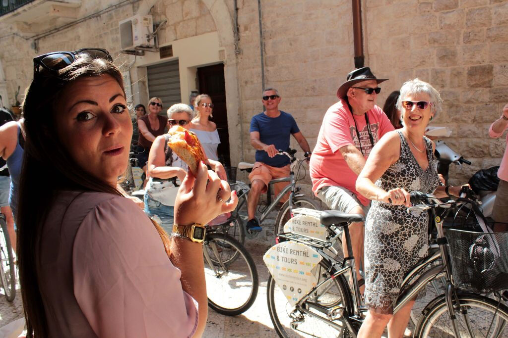 Comida de rua em Bari: Passeio a pé ou de bicicleta