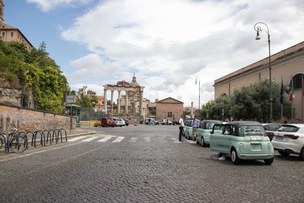 Rome : Topolino E-Car Tours