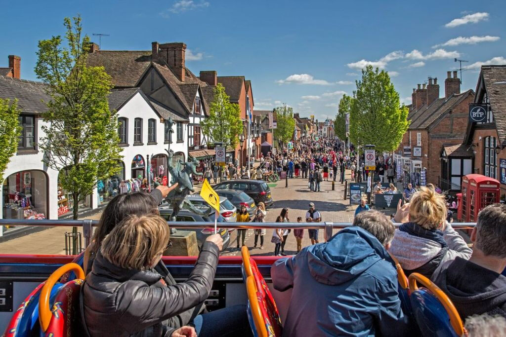 Bus turístico por Stratford-upon-Avon