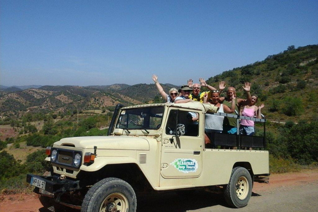 Excursion en jeep au coucher du soleil en Algarve avec dégustations