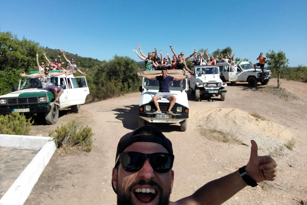 Tour in jeep al tramonto in Algarve con degustazioni