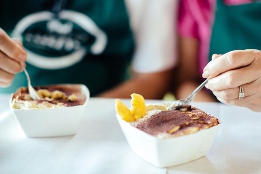 Florença: Aula de culinária com almoço em uma casa de fazenda + passeio pelo mercado local