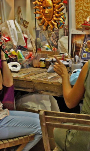 Venise : Tour de fabrication de masques