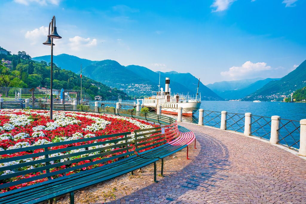 Como, Lugano y Bellagio: Excursión con crucero en barco