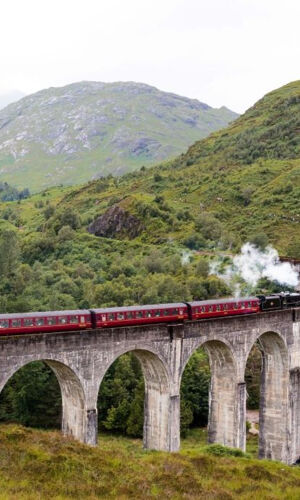 Harry Potter Train and the Scenic Highlands Tour from Inverness