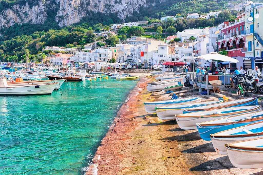 Capri e Anacapri: passeio de barco para pequenos grupos saindo de Nápoles