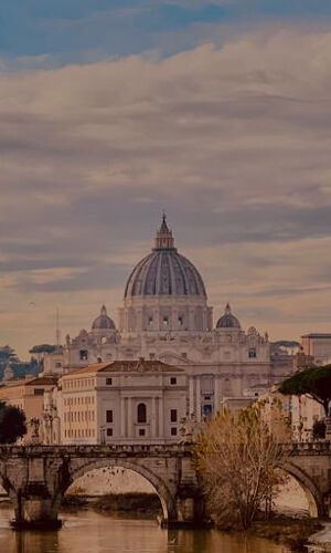 Roma: Tour panoramico in autobus + andata e ritorno da Civitavecchia