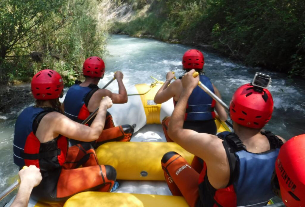 Actividades de aventura em Teruel - Rafting em Castellote