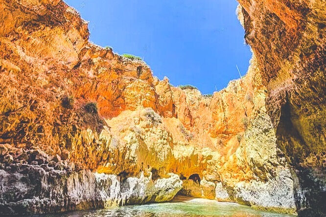 Portimão to Gruta do Paraíso Tour