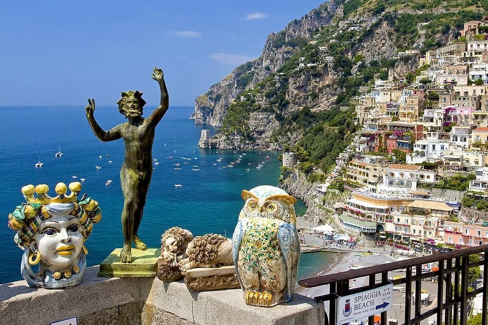 Positano, Sorrento e Amalfi: Passeio de barco saindo de Nápoles