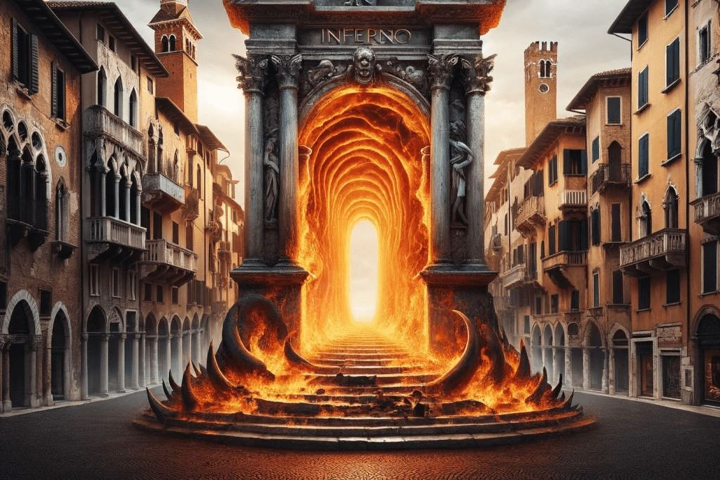 Dante a Verona: Tour a piedi dall'Inferno al Paradiso