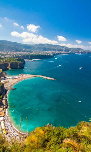 Côte de Sorrente : Excursion en bateau en petit groupe au départ de Naples