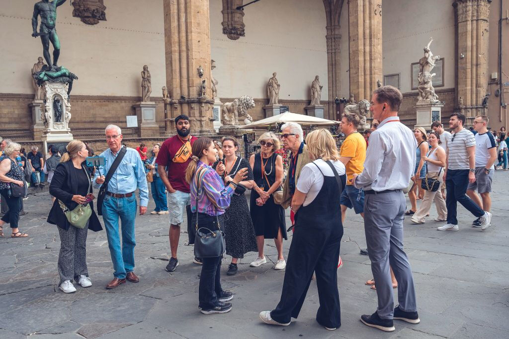 Recorrido a pie por la ciudad de Florencia