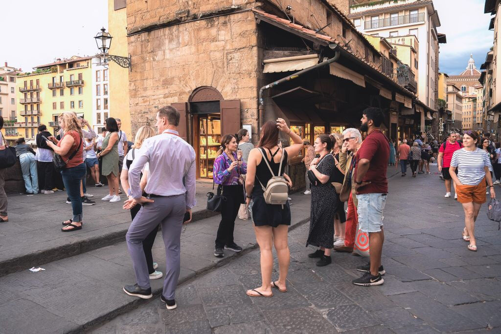 Recorrido a pie por la ciudad de Florencia