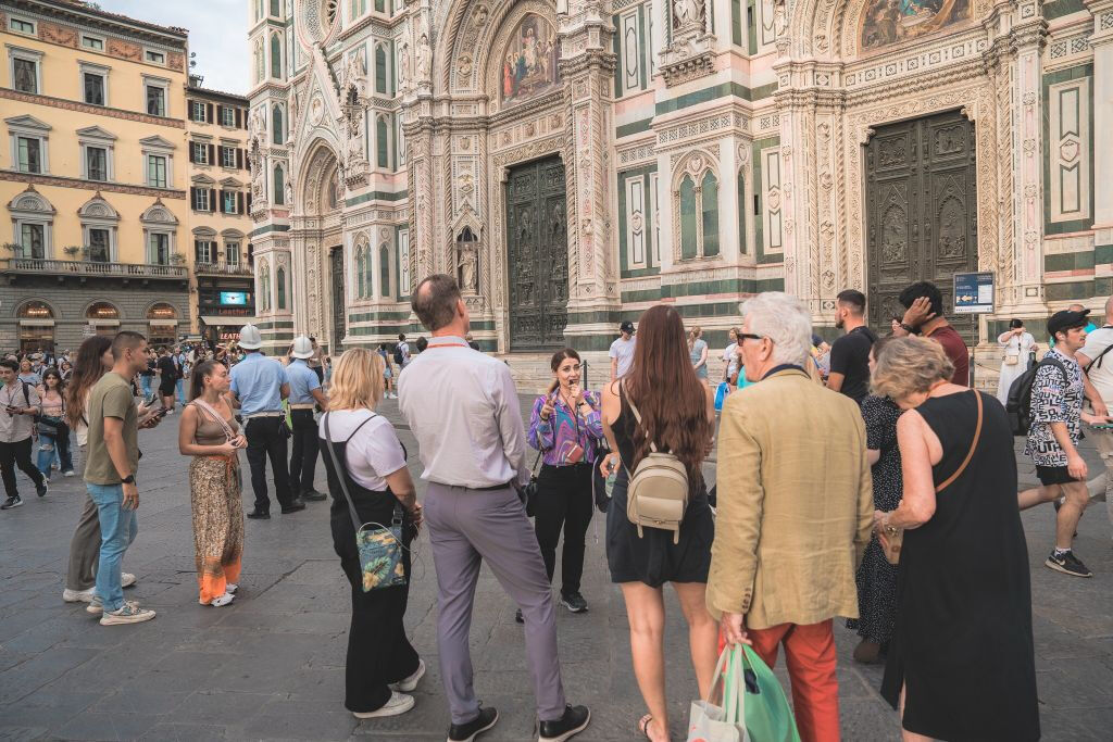 Recorrido a pie por la ciudad de Florencia