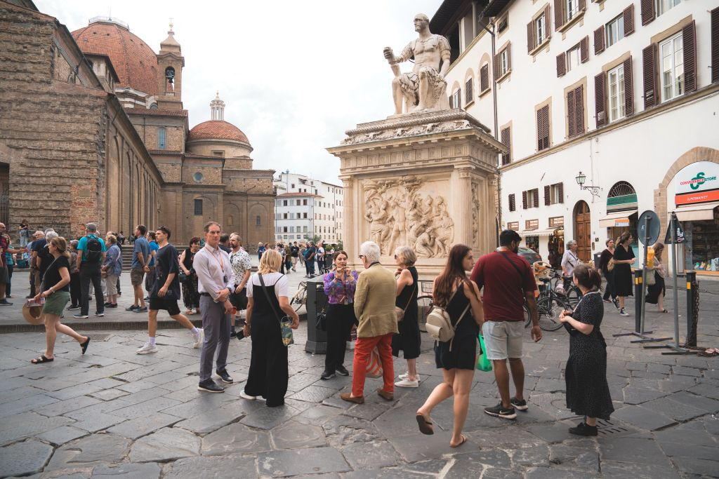 Recorrido a pie por la ciudad de Florencia