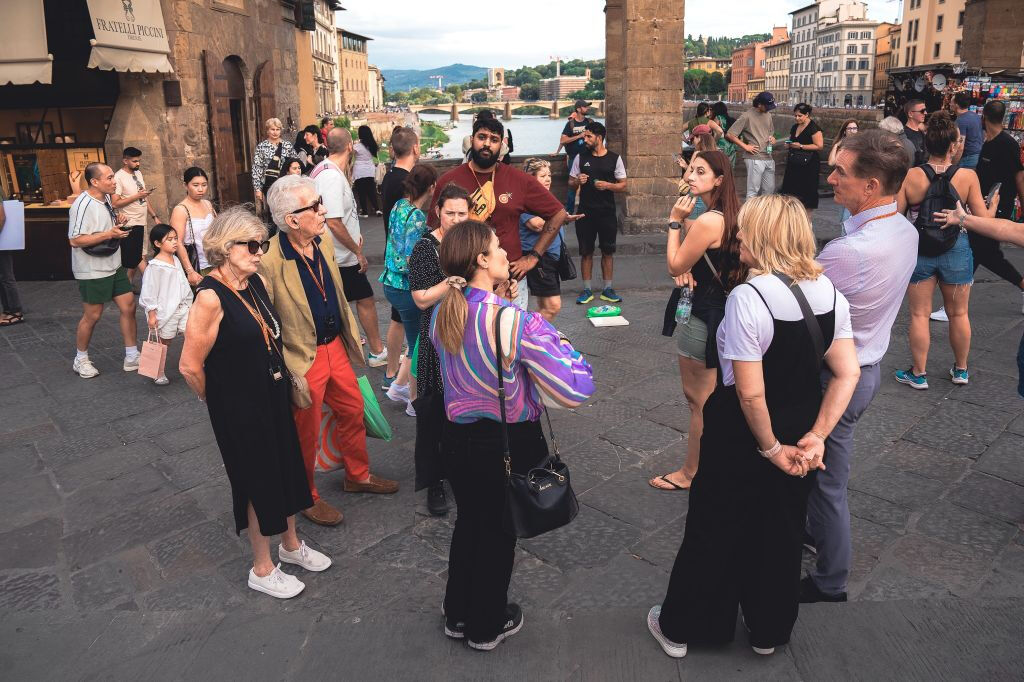 Recorrido a pie por la ciudad de Florencia