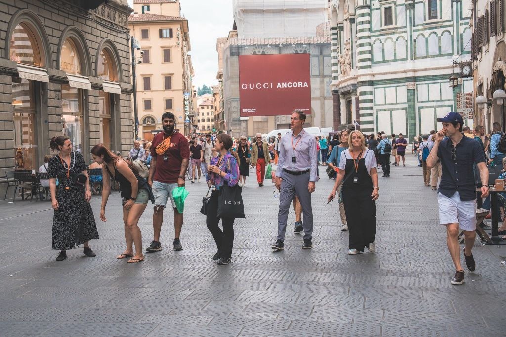 Recorrido a pie por la ciudad de Florencia