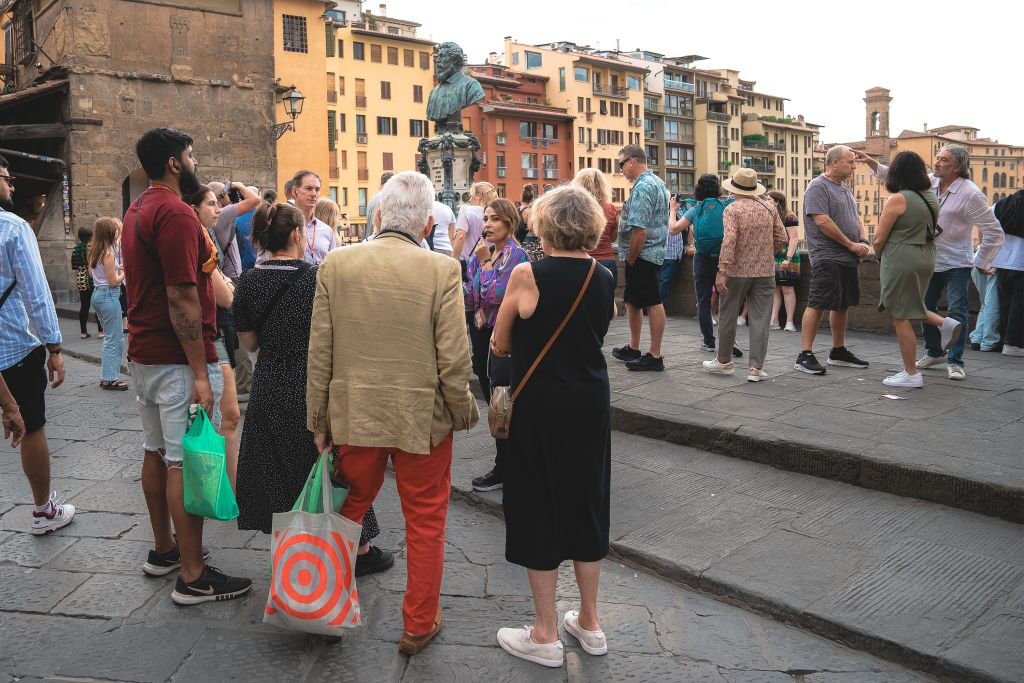 Recorrido a pie por la ciudad de Florencia
