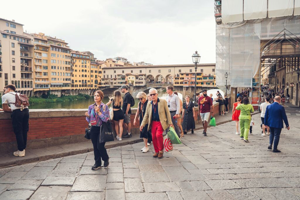 Recorrido a pie por la ciudad de Florencia