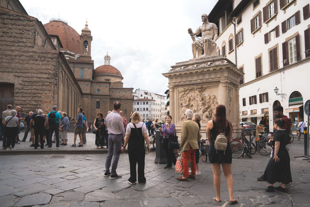 Recorrido a pie por la ciudad de Florencia