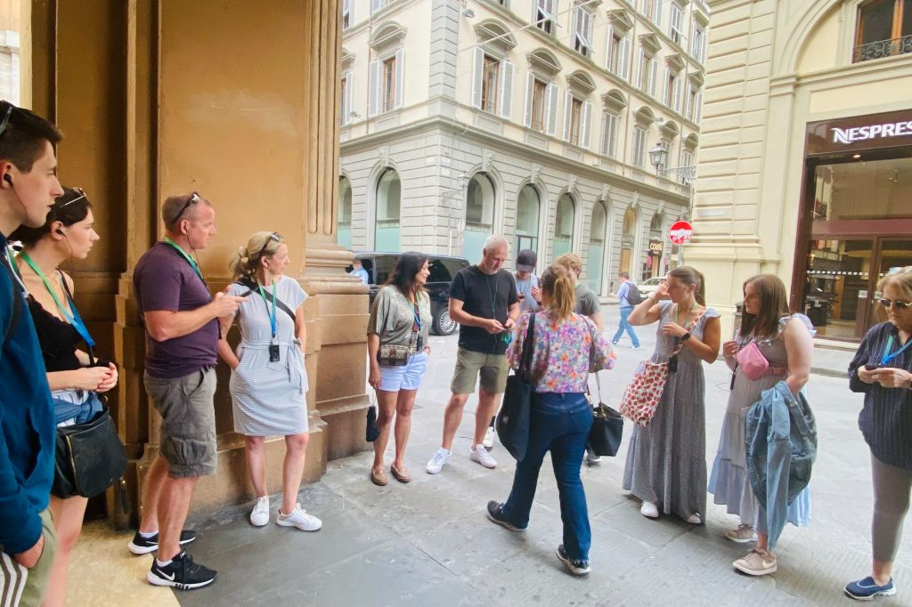 Recorrido a pie por la ciudad de Florencia