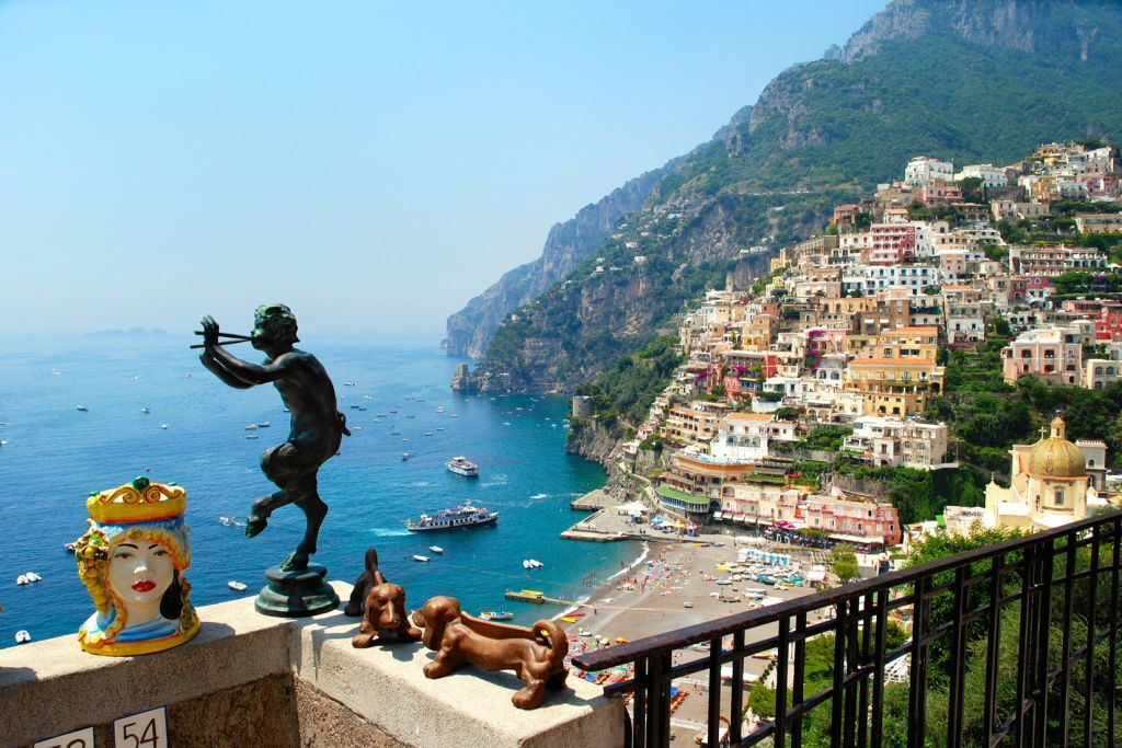 Positano e Pompéia: Viagem de um dia para pequenos grupos saindo de Nápoles