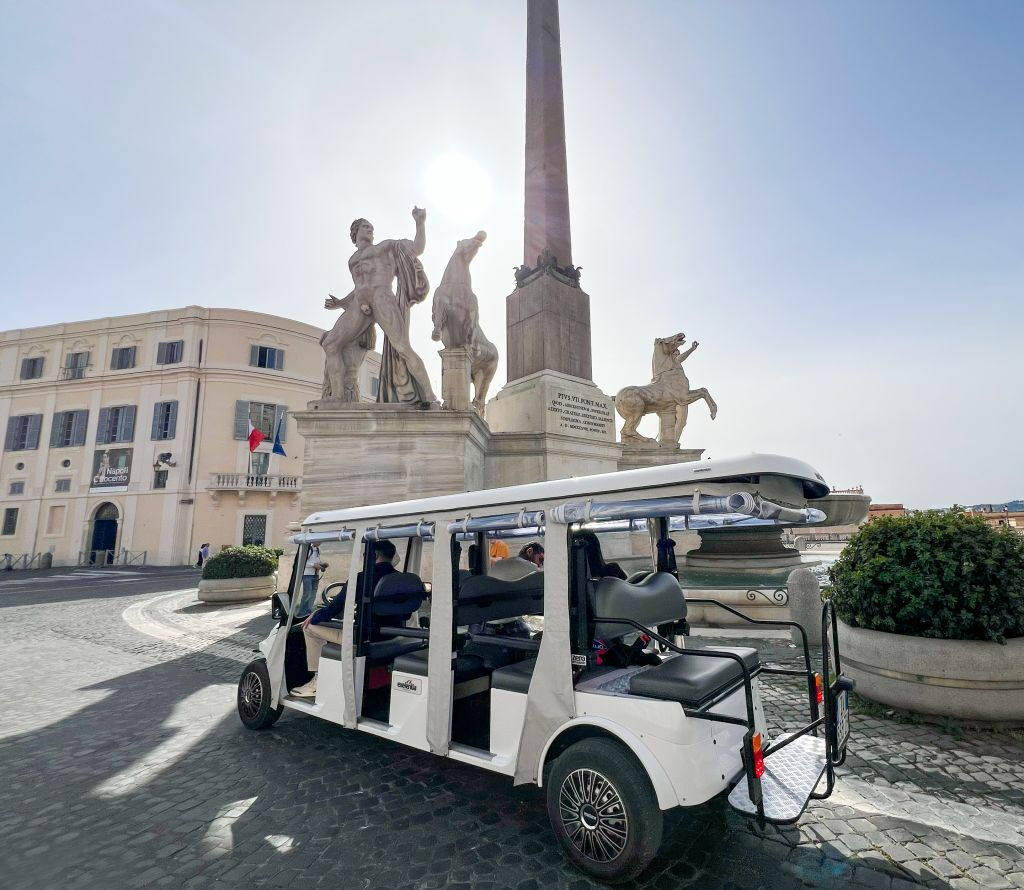 Roma: Passeio guiado de carrinho de golfe para pequenos grupos