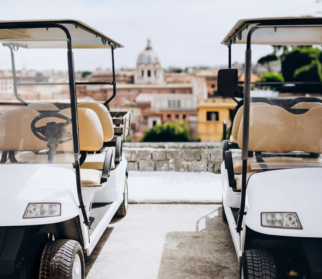 Roma: Passeio guiado de carrinho de golfe para pequenos grupos