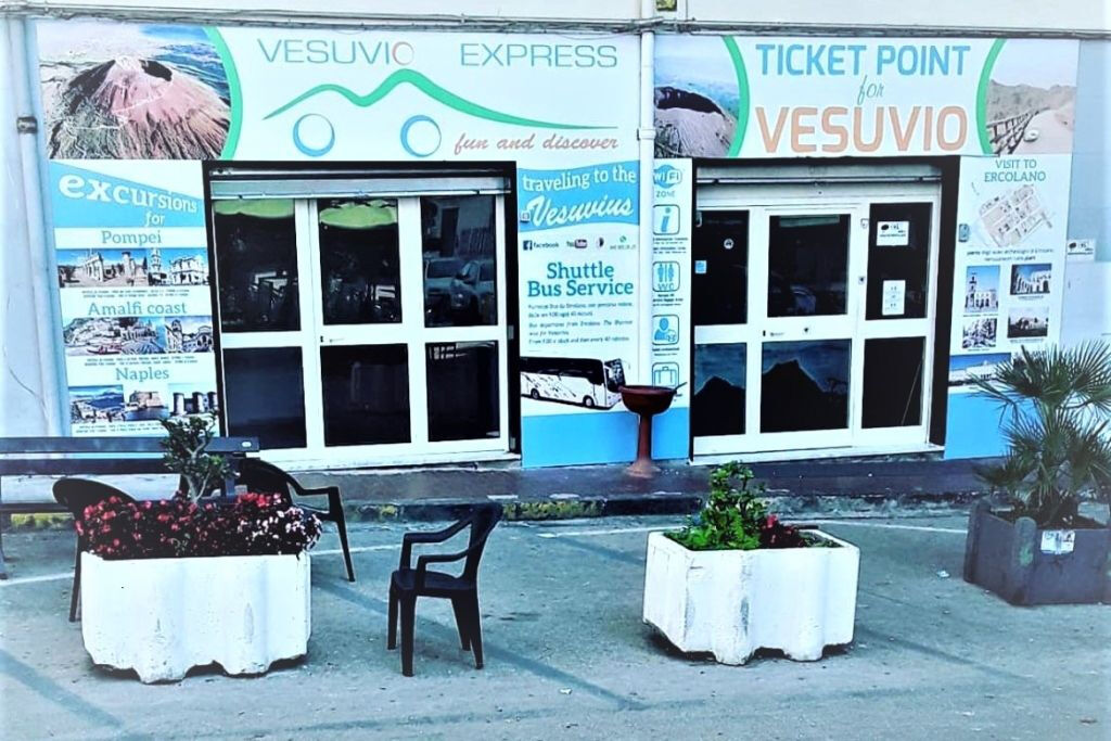 Vesuvio Express: Armazém de bagagens em Ercolano