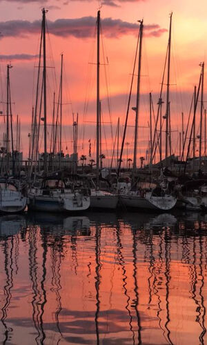 Barcelona: Salida en velero al amanecer con tabla de paddle surf y bebidas y aperitivos