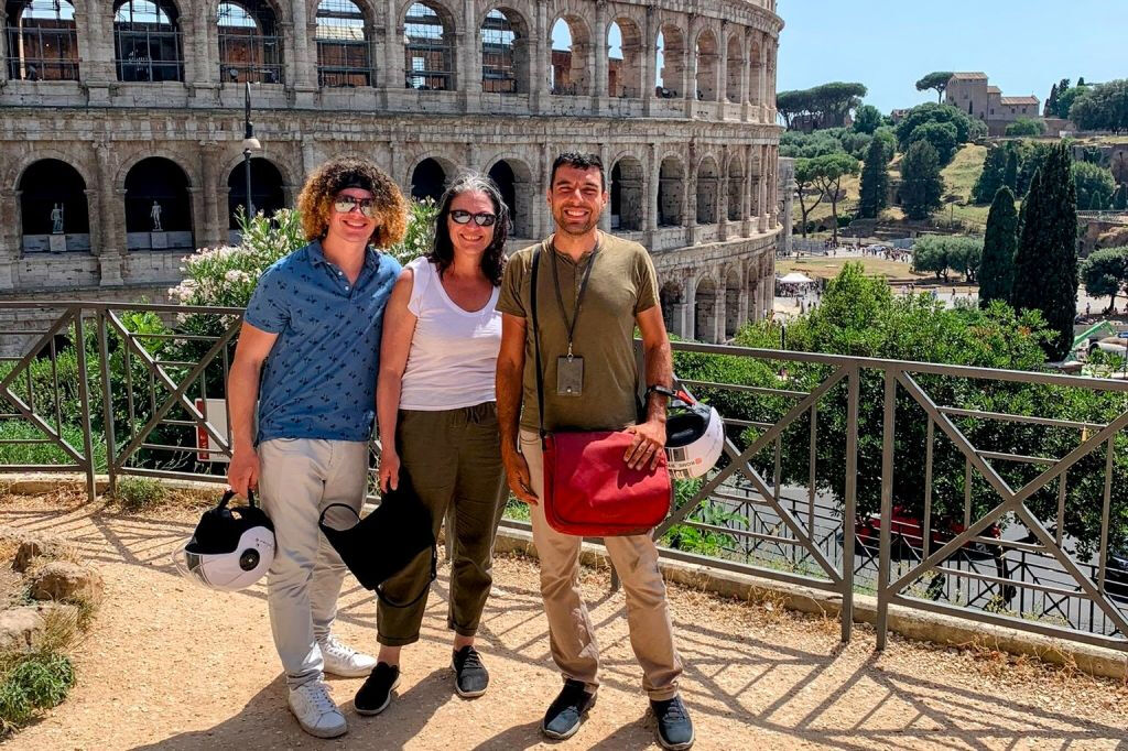 Visite de Rome en Vespa