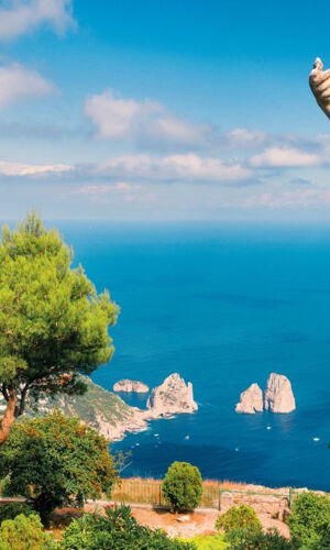 Capri: tour in barca + tempo libero sull'isola + viaggio di andata e ritorno da Salerno