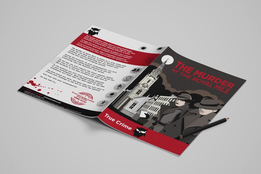 "The Murder on the Royal Mile: Interactive Mystery Hunt in Edinburgh"