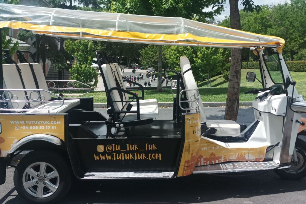 Madri: Passeio de Tuk Tuk pela cidade