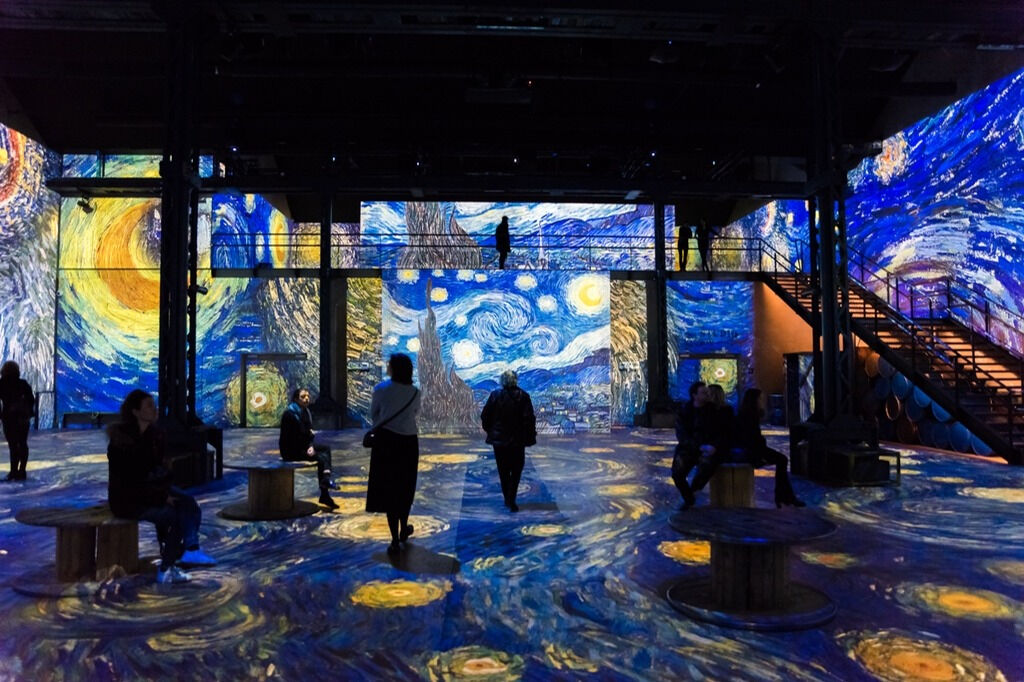 Atelier des Lumières: Bilhete de entrada para a exposição de Van Gogh