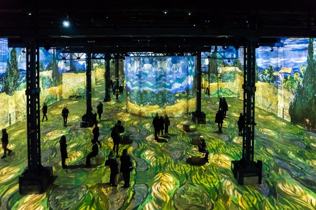 Atelier des Lumières: Bilhete de entrada para a exposição de Van Gogh
