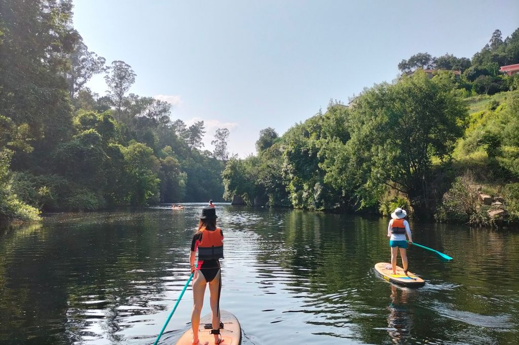 Standup Paddle Paiva River Tour from Porto with Transfer