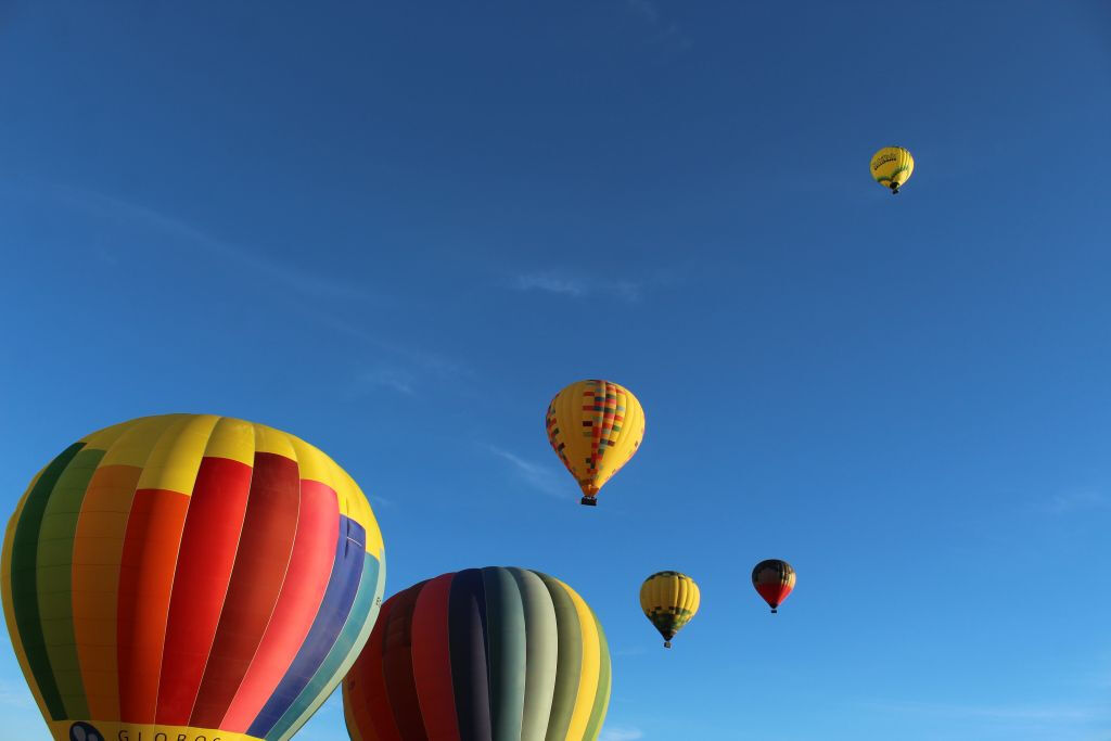 Balloon Ride over Madrid