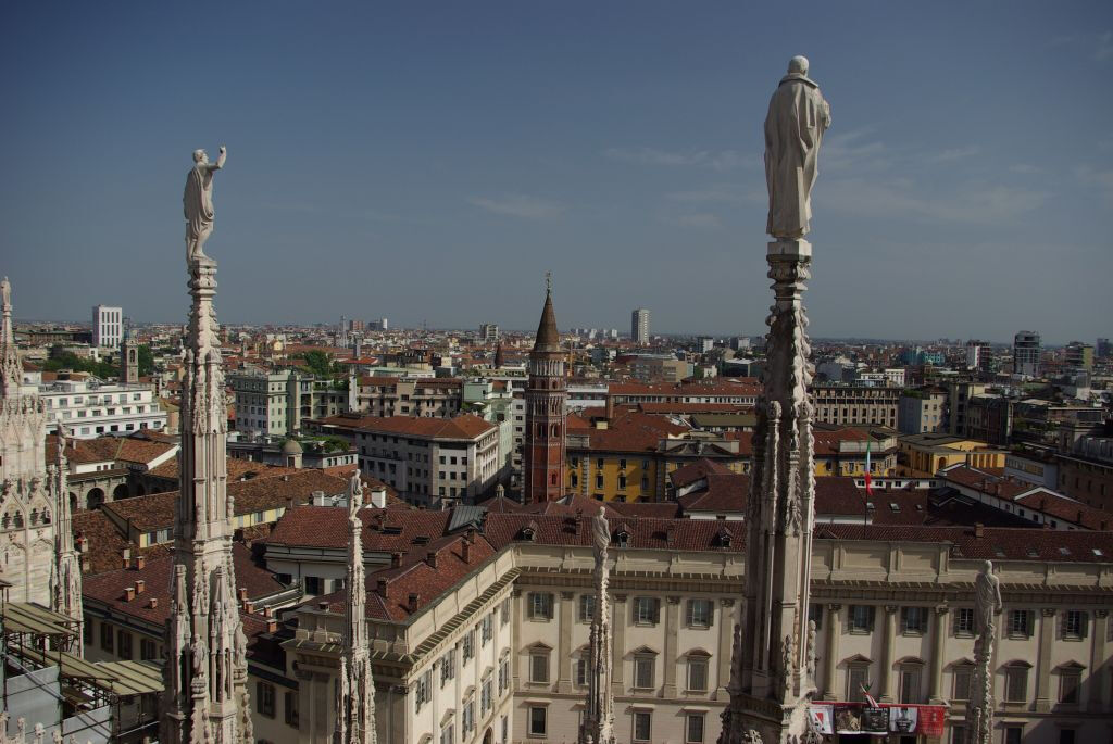 Terrazze del Duomo di Milano: Ingresso serale