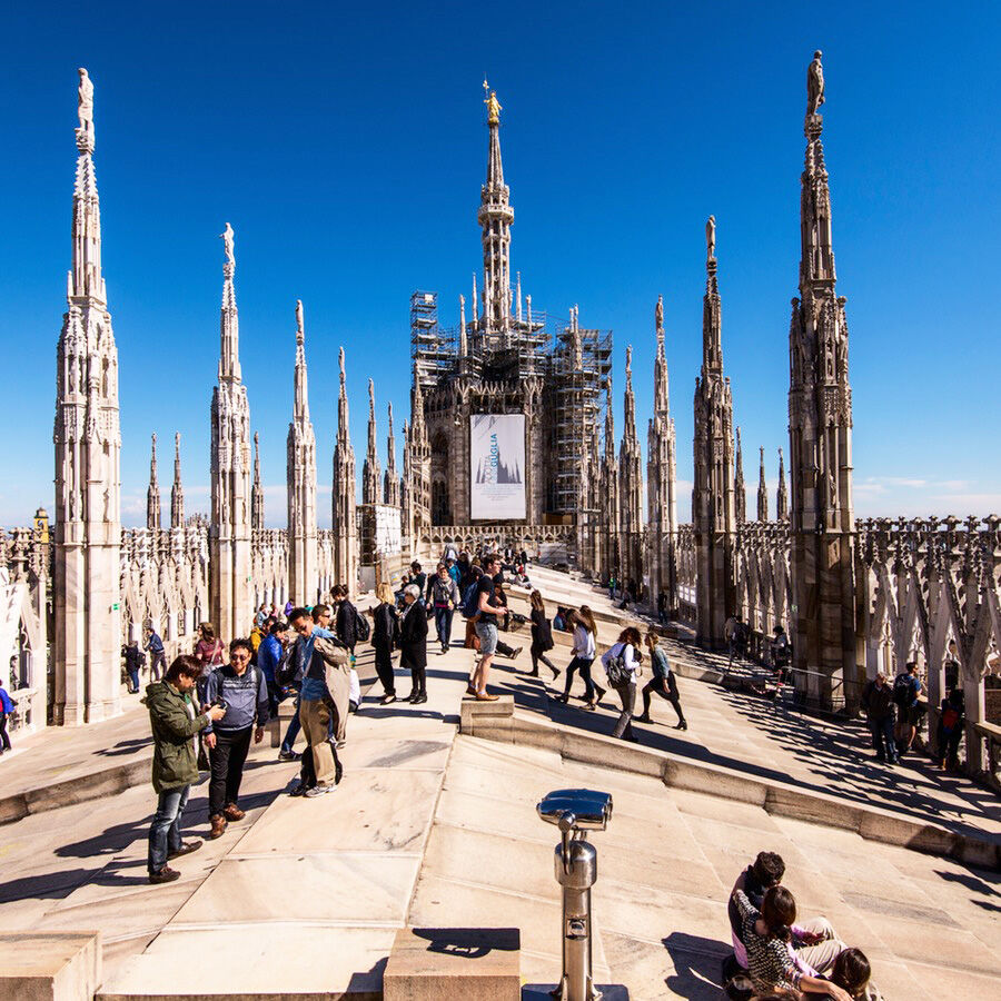 Terrazze del Duomo di Milano: Ingresso serale