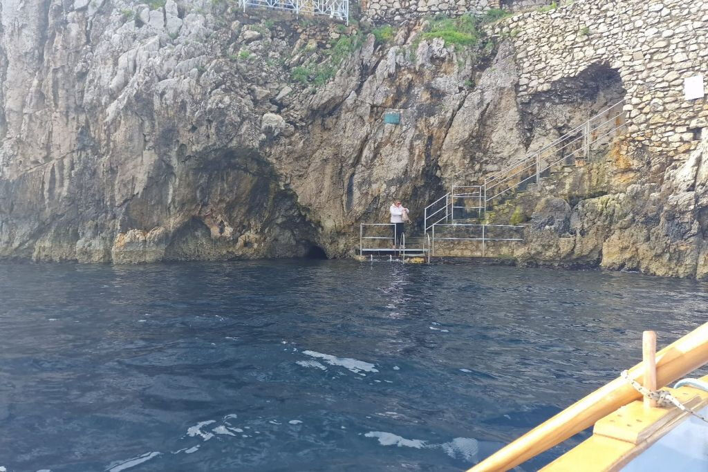 Capri e Anacapri: tour in barca + aliscafo andata e ritorno da Sorrento