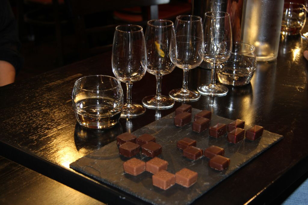 Degustação particular de vinhos e chocolates